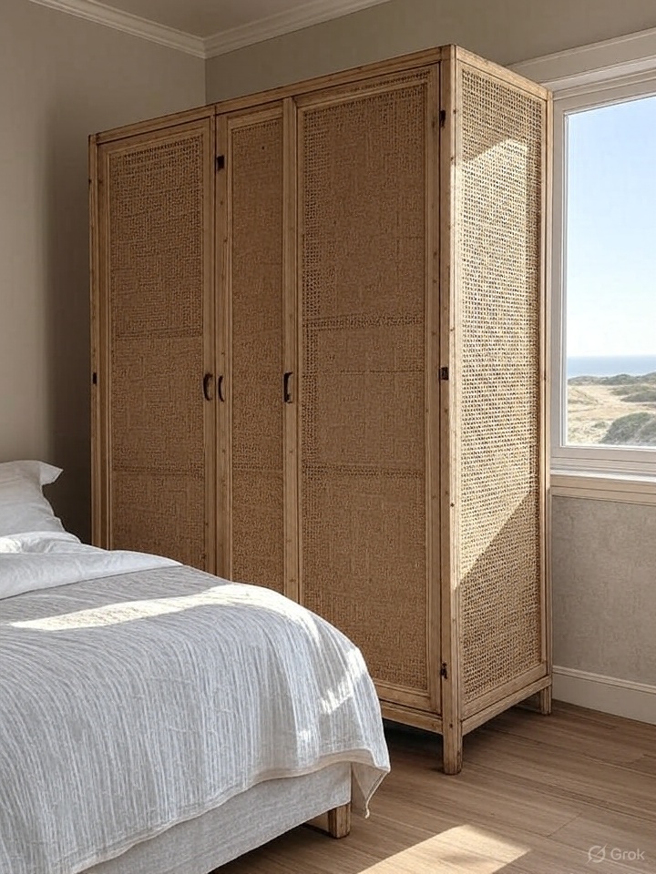 Rattan Wardrobe