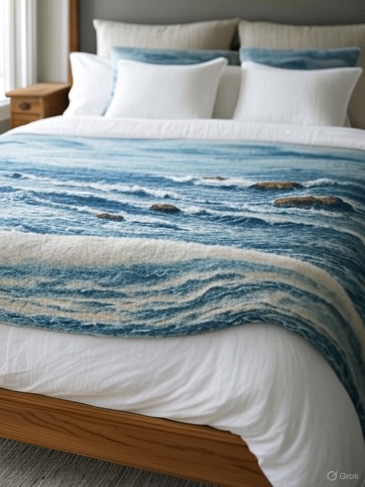 Winter Wool Throw