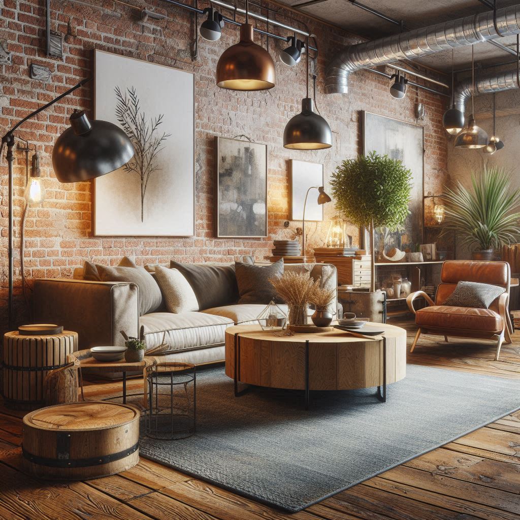 industrial room decor