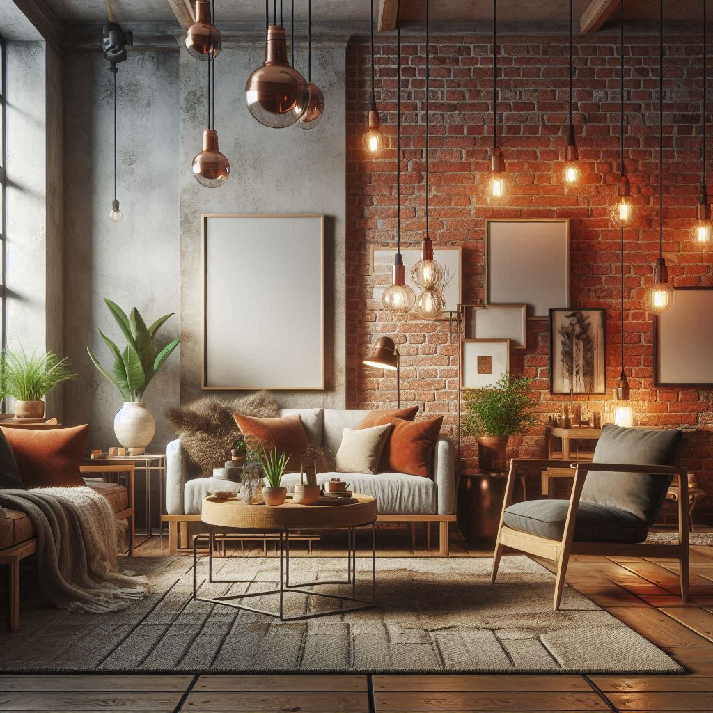 industrial room decor