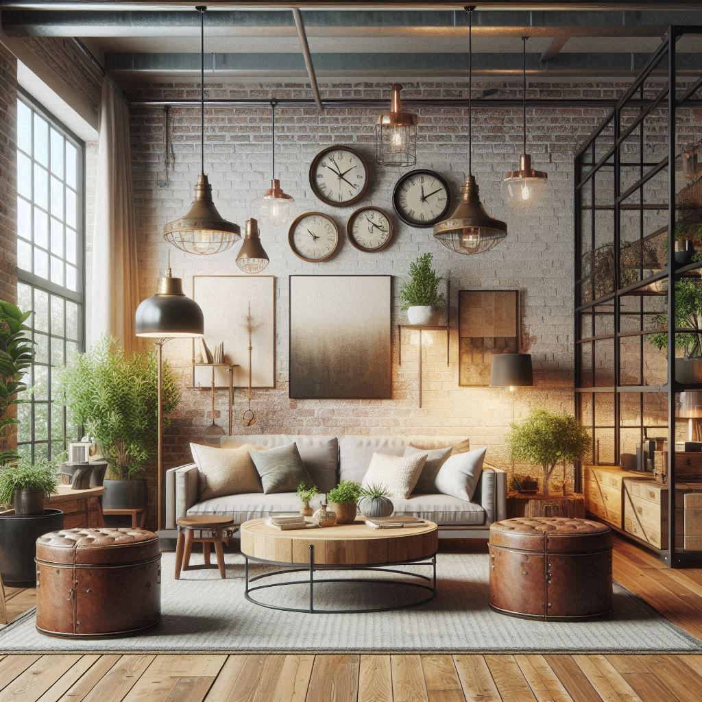 industrial room decor