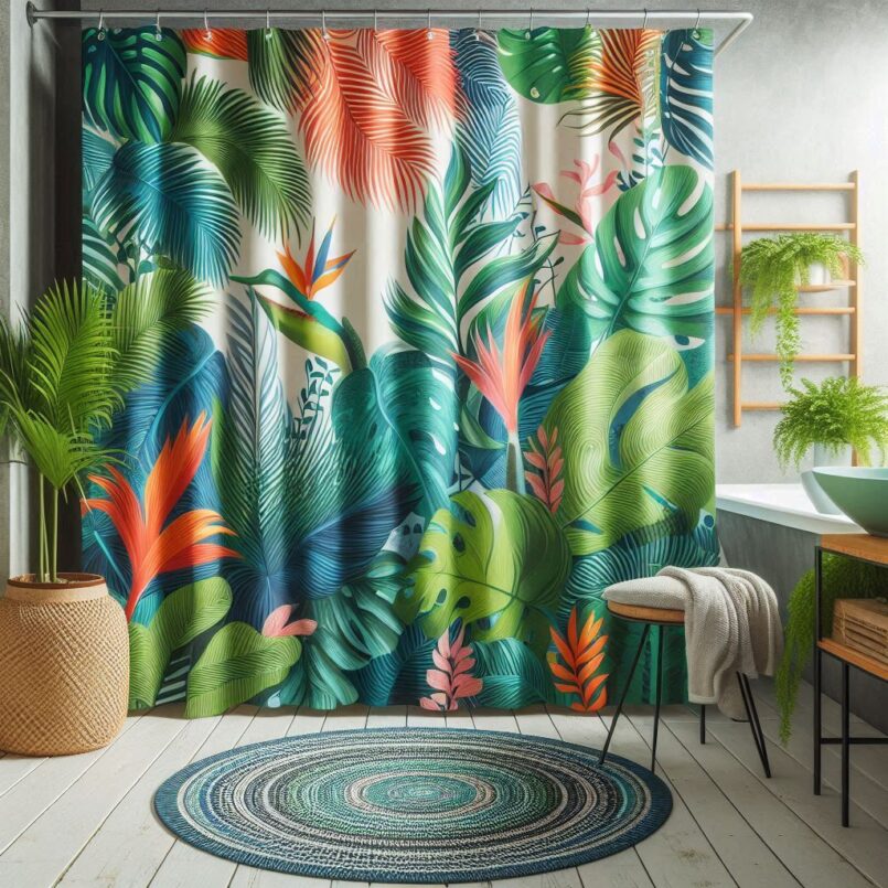 shower curtains