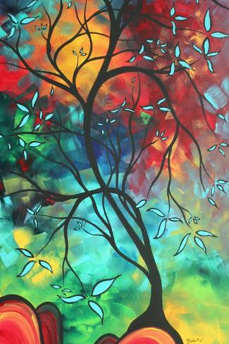 Art Print: Languishing In The Breeze Landscape by Megan Aroon Duncanson: 18x12in