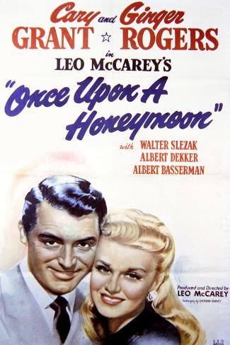 Photo Print: Once Upon a Honeymoon – Movie Poster Reproduction, 12x8in