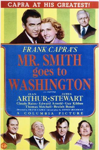 Photo Print: Mr. Smith Goes to Washington – Movie Poster Reproduction,