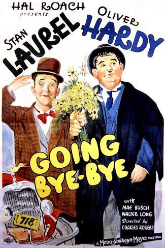 Photo Print: Going Bye-Bye! – Movie Poster Reproduction, 12x8in.