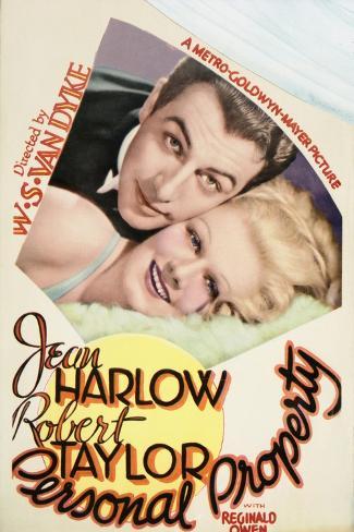 Photo Print: Personal Property – Movie Poster Reproduction, 12x8in.
