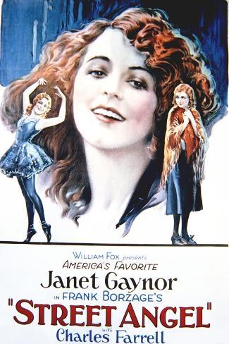 Photo Print: Street Angel – Movie Poster Reproduction, 12x8in.