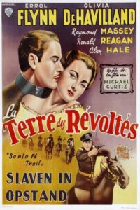 Art Print: Santa Fe Trail, Belgian Movie Poster, 1940, 18x12in.