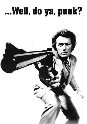 Poster: Clint Eastwood (Dirty Harry) Movie Poster, 33x23in.