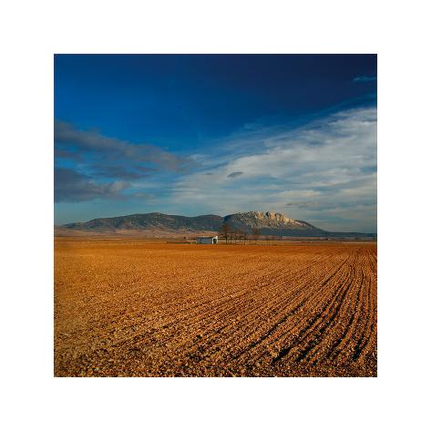 Giclee Print: Spanish Landscape Art Print by Bill Philip by Bill Philip: 16x16in