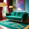 Art Deco Living Room Home Decor