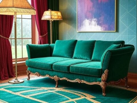 Art Deco Living Room Home Decor
