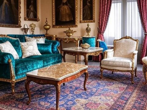 Classical Living Room Home Decor