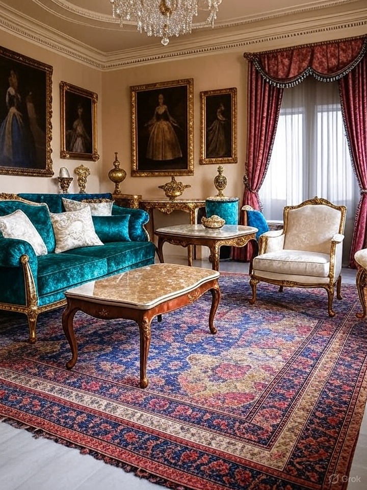 Classical Living Room Home Decor