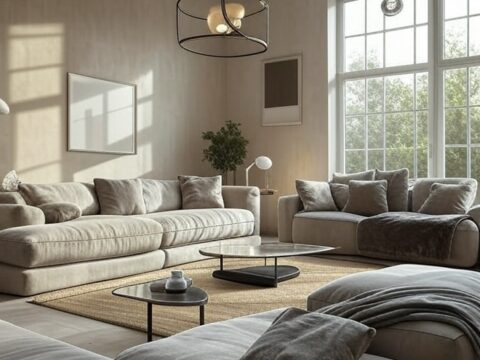 Contemporary Living Room Home Decor