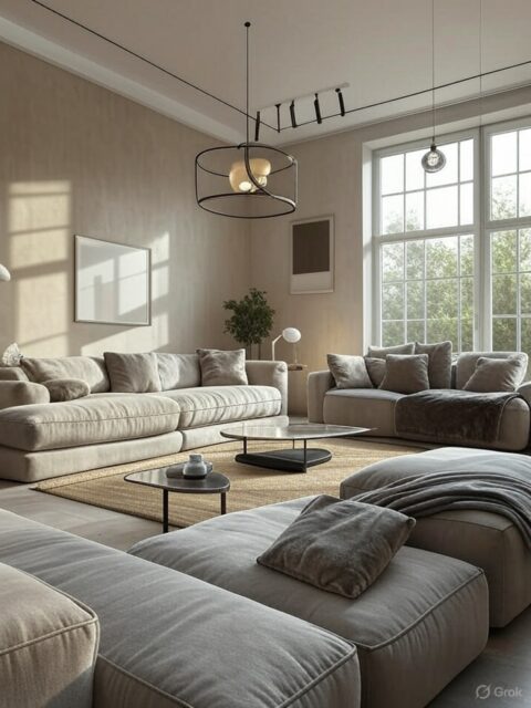 Contemporary Living Room Home Decor