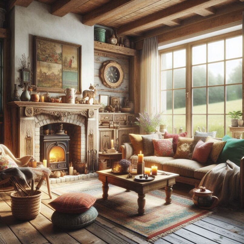 Farmhouse Living Room Home Decor