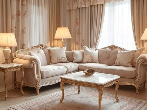 French Living Room Home Decor