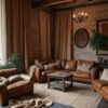 Industrial Living Room Home Decor