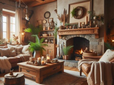 Rustic Living Room Home Decor Ideas