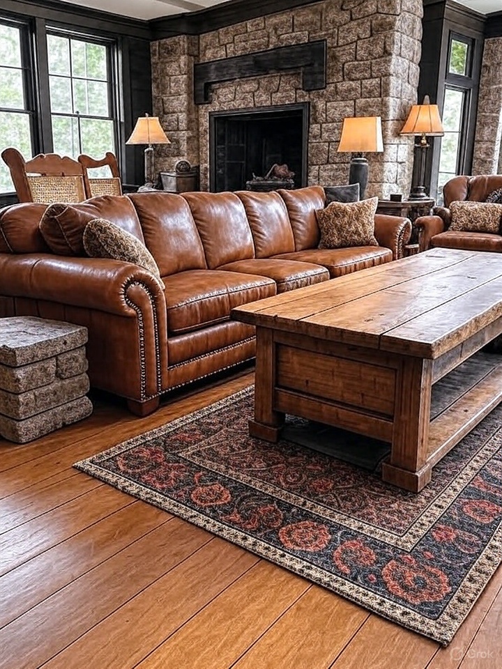 Rustic Living Room Furniture