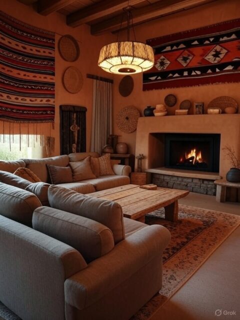 7 Vibrant Southwestern Living Room Home Decor Ideas to Transform Your Space Southwestern Living Room Home Decor