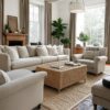 Transitional Living Room Home Decor