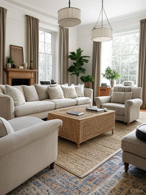 7 Stunning Transitional Living Room Home Decor Ideas to Elevate Your Space Transitional Living Room Home Decor