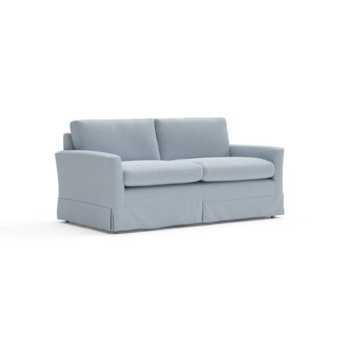 Austen – 3 Seater – Chalk Blue – Chunky Cotton – The Cotswold Company