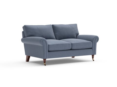 Osbourne – Large 2 Seater – Indigo – House Linen Mix – Sofa – Purple – The Cotswold Company