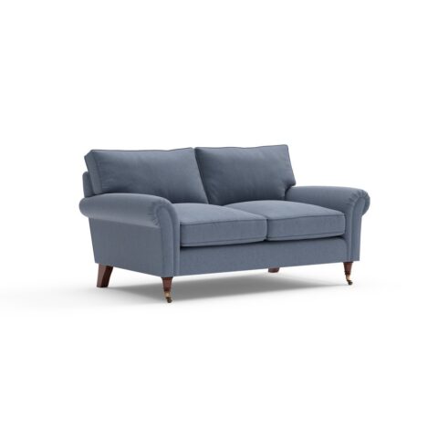 Osbourne – Large 2 Seater – Indigo – House Linen Mix – Sofa – Purple – The Cotswold Company