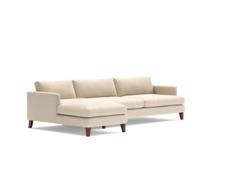 Jackson Chaise Extra Large Left Hand Jackson – Chaise Extra Large Left Hand – Lily White – House Linen Mix