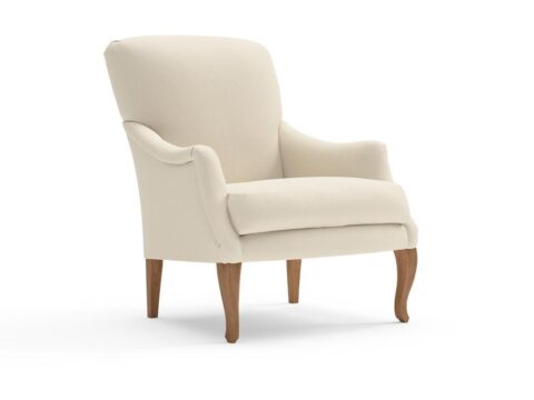 Elsie – Armchair – Cream – House Weave – The Cotswold Company