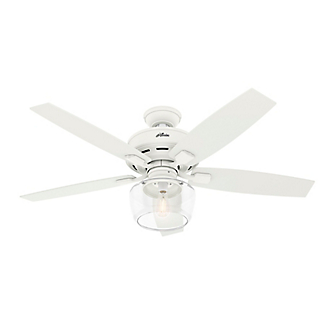Hunter Bennett with Light 52 inch Ceiling Fan
