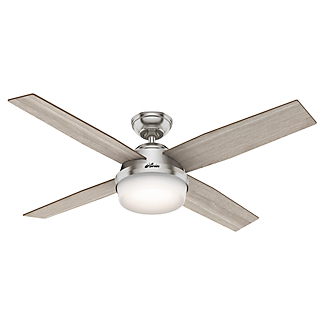 Hunter Dempsey with Light 52 inch Ceiling Fan