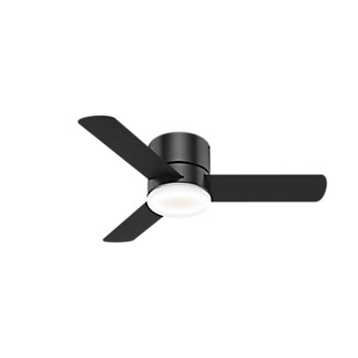 Hunter Minimus Low Profile with LED Light 44 Inch Ceiling Fan