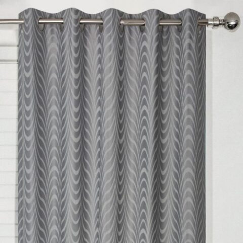 Weave Blockout Eyelet Curtain 165x220cm