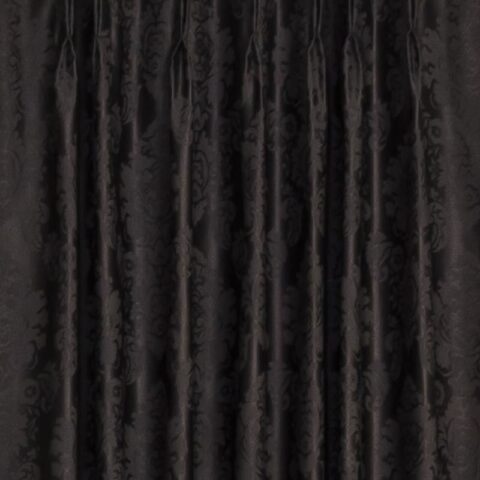 Damask Blockout Pinch Pleat Curtains