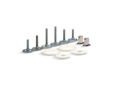 Clean Caps® Low-profile toilet bolt caps