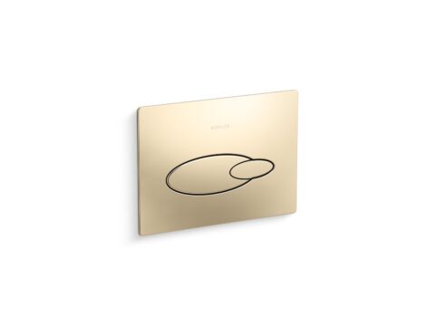 Droplet® Flush actuator plate for 2"x4" in-wall tank and carrier system