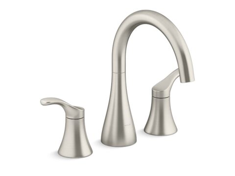 Simplice® Deck-mount bath faucet trim