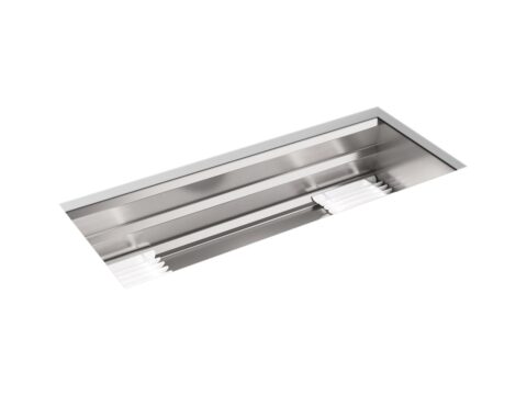 Prolific® 44" undermount single-bowl workstation kitchen sink