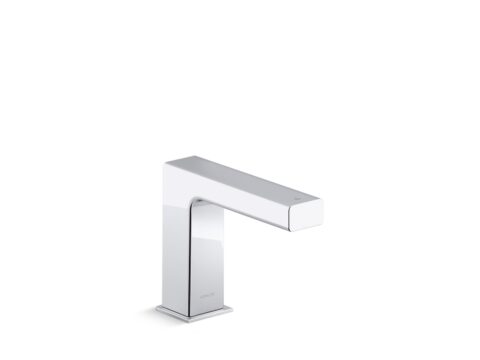 Strayt Touchless faucet with Kinesis sensor technology, AC-powered