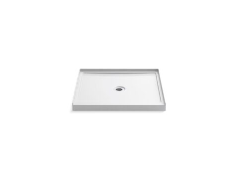 Rely® 36" x 34" single-threshold shower base with center drain