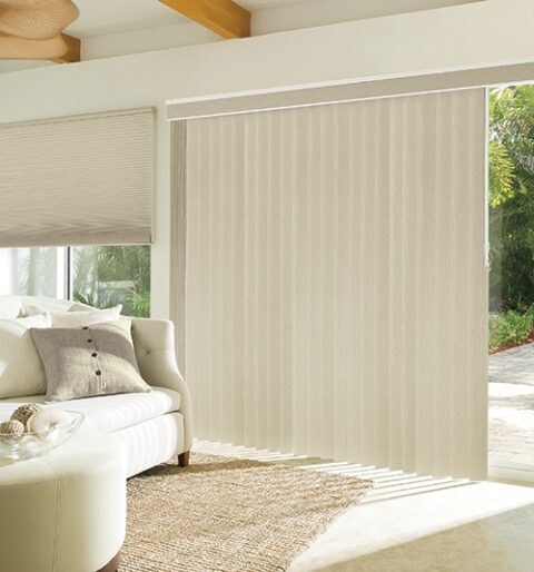 Levolor Visions Faux Wood Vertical Blinds