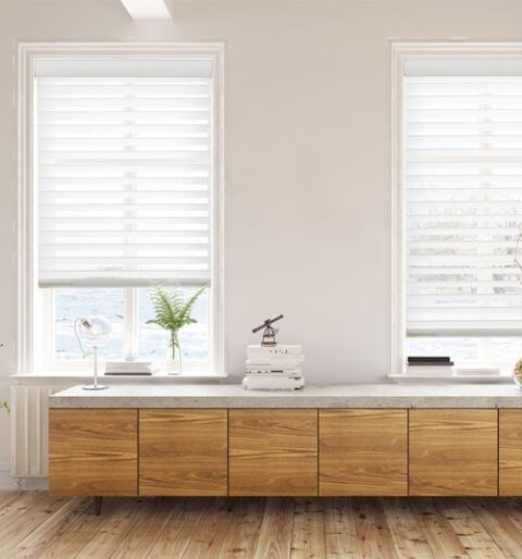 Boutique 3" Light Filtering Sheer Shades