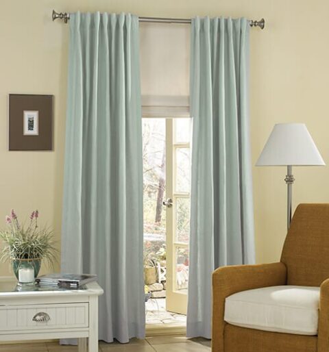 Blindsgalore® Designer Custom Drapery: Back Tab