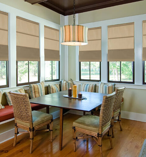 Blindsgalore® Cordless Magnetic Roman Shades