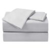 4-Piece Lunar Rock Microfiber Essential Sheet Set, Full, Neutral
